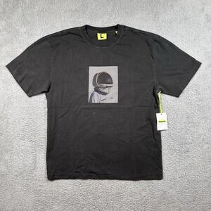 NWT Supervsn Studios Space Man T Shirt Gray Size L